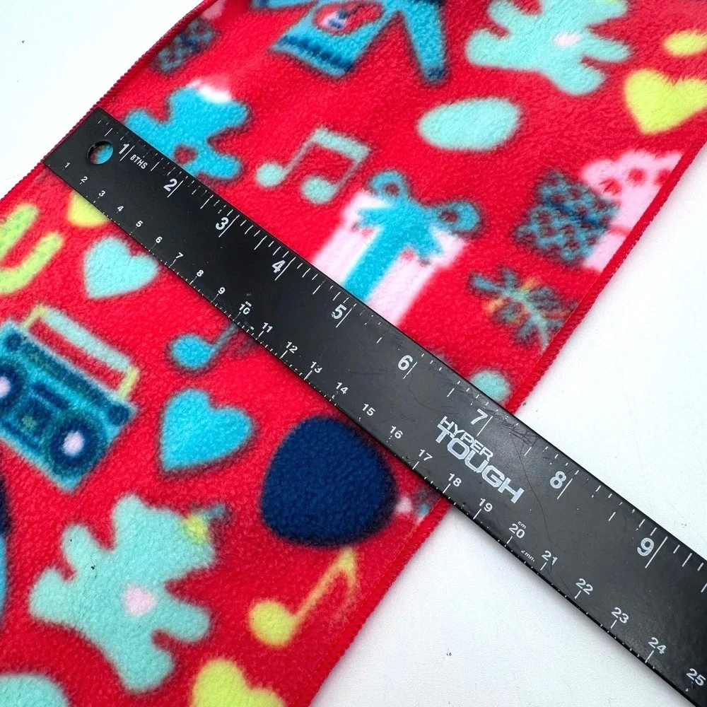 Build a Bear Workshop Cubscription Box Red‎ Fleece Scarf WINTER 2020